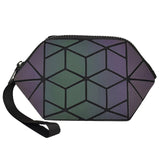 Bolsa Aurora com Design Geométrico Holograma (3 Peças) - FRETE GRÁTIS